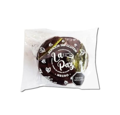 Alfajor La Paz Sin Gluten Chocolate Negro 80 G