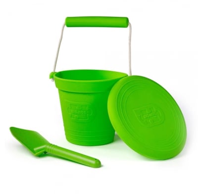 Set De Playa De Silicona Bigjigs Verde