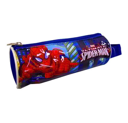 Cartuchera Spiderman De Pvs Cilíndrica 