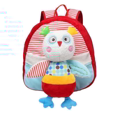 Mochila Storki Búho Con Juguete