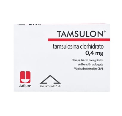 Tamsulon Lp 0.4 Mg 30 Cápsulas