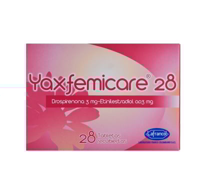 Yaxfemicare 28 Comprimidos