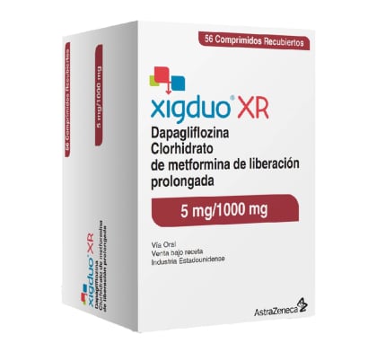 Xigduo Xr 1000 56 Comprimidos 5 Mg