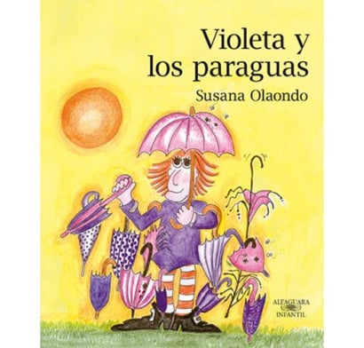 Libro Violeta Y Los Paraguas