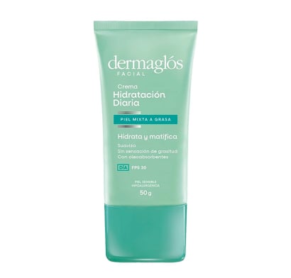 Crema Facial Dermaglós Mixta a Grasa FPS30 50 g