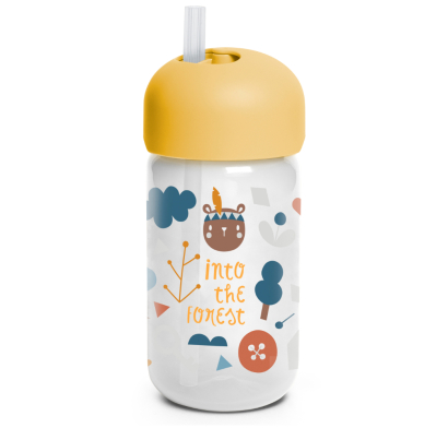 Vaso Sorbito Suavinex Mostaza +18 Meses 340 Ml