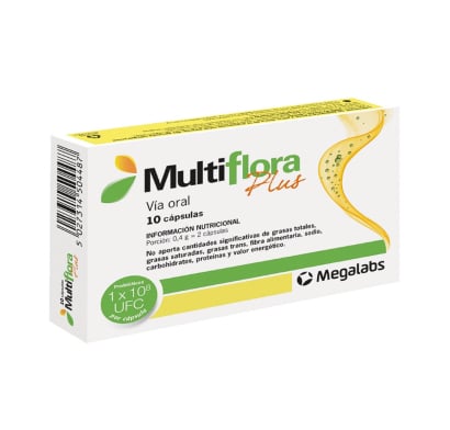 Multiflora Plus 10 Cápsulas