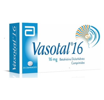 Vasotal 16 Mg 20 Comprimidos
