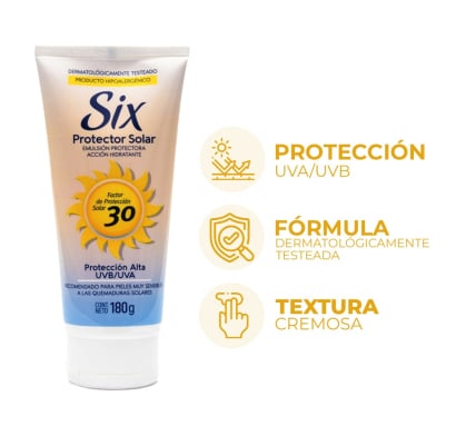 Protector Solar Six FPS30 180 g