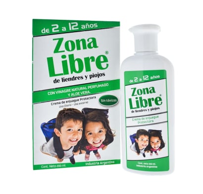 Piojicida Zona Libre Crema De Enjuague Protectora 200 Ml