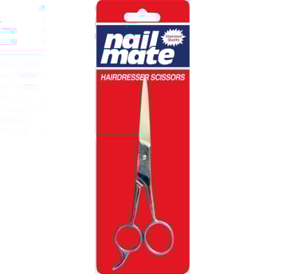 Tijera De Peluquero 6" Nail Mate Con Descanso 