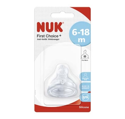TETINA NUK FIRST CHOICE SILICONA PARA LECHE TALLE 2