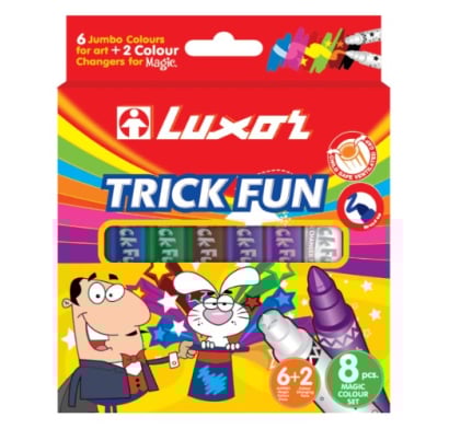 Marcadores Luxor Truco Divertido 8 Unidades