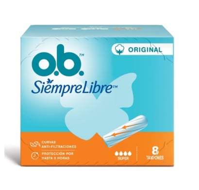 Tampones O.b. Super 8 Unidades