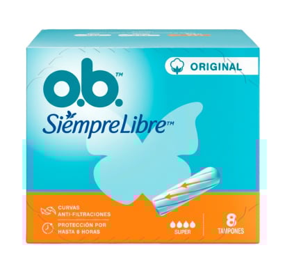 Tampones O.B. Super 8 Unidades