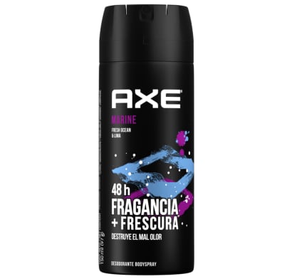 Desodorante En Aerosol Axe Marine 150 Ml