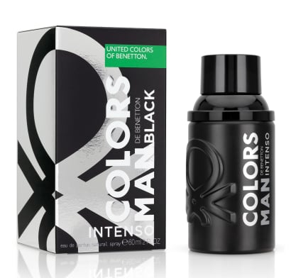 Perfume Benetton Black Intenso Man Edp 60 Ml