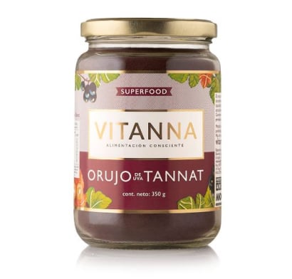 Polvo De Orujo De Uva Tannat Vitanna 350 G