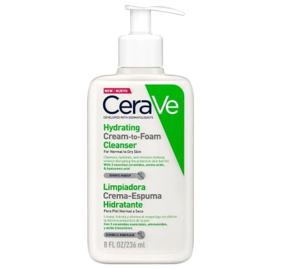 Crema Limpiadora Cerave Espuma Hidratante 236 Ml