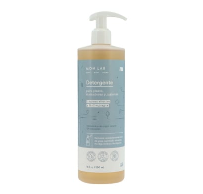 Detergente Líquido Momlab Para Platos Y Mamaderas 500 Ml