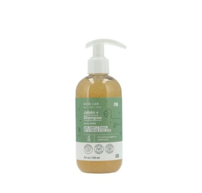 Jabón + Shampoo Momlab Para Bebé 250 Ml
