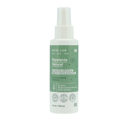 Repelente En Spray Natural Momlab Para Mamá Y Bebé 120 Ml