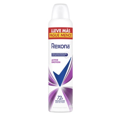 Antitranspirante En Aerosol Rexona Woman Active Emotion 250 Ml