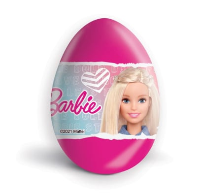 Huevo Zaini De Chocolate Masha / Barbie / Kitty / Unicornios 20 G