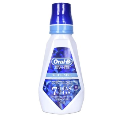 Enjuague Bucal Oral B 3d White 473 Ml