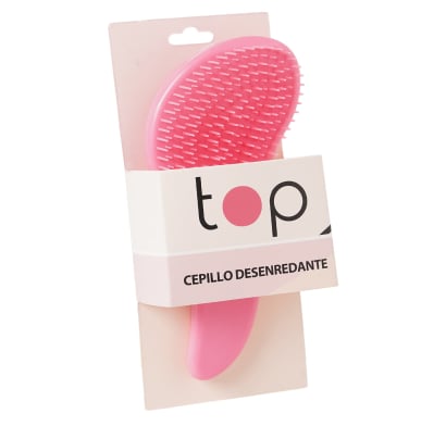 Cepillo Para El Pelo Top Desenredante Rosa