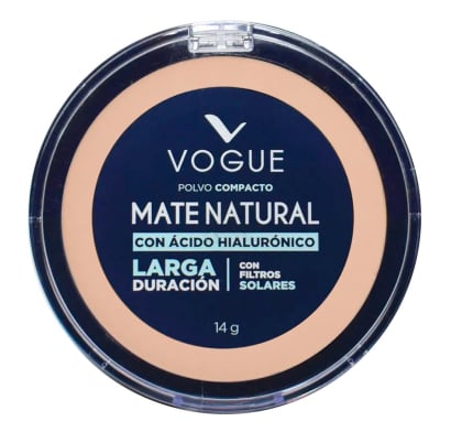 Polvo Compacto Vogue Mate Natural 14 G