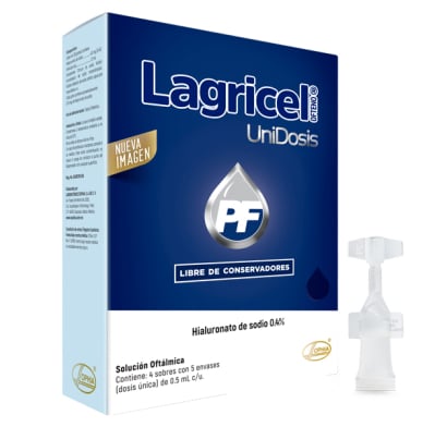 Lagricel Ofteno Oftálmico Pf Ampolletas Monodosis 0.5 Ml
