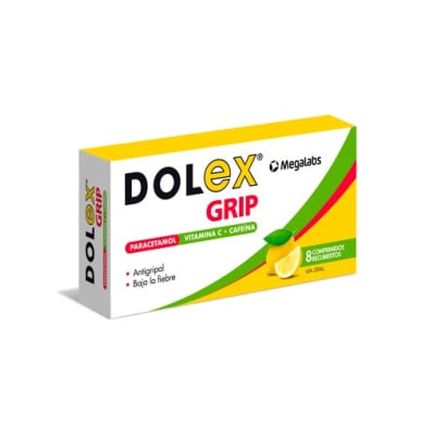 Dolex Grip 8 Comprimidos