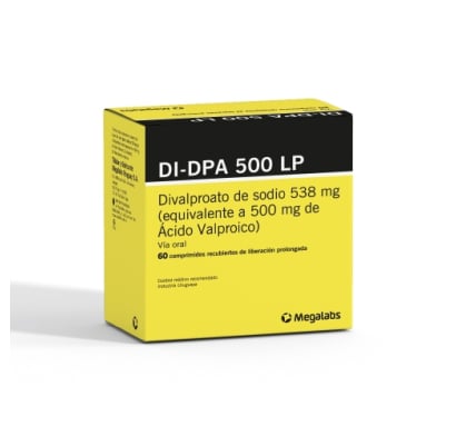 DI DPA 500 MG LP 60 COMPRIMIDOS