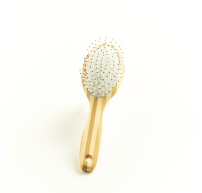 Cepillo Para El Pelo Top Ovalado De Madera