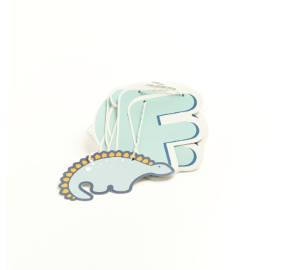 Banderín Decorativo Happy Paper Felíz Cumpleaños Azul