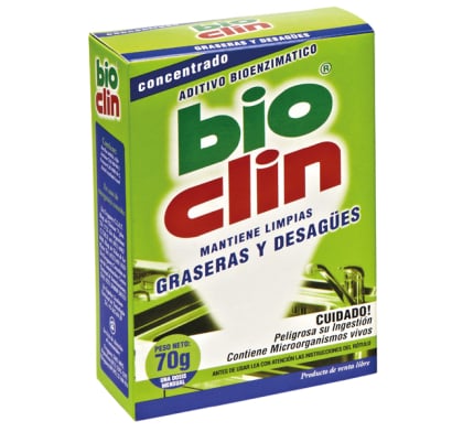 Limpiador Bioclin Graseras Y Desagües 70 G