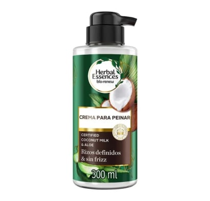 Crema Para Peinar Herbal Essences Coconut Milk 300 Ml