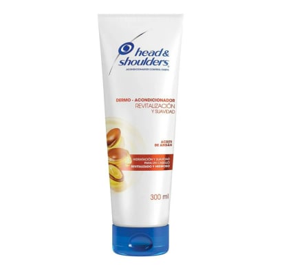 Acondicionador Head & Shoulders Limpieza Y Revitalización Con Aceite De Argán 300 Ml