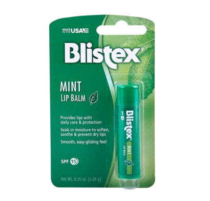 Bálsamo Labial Blistex Mint Lip Balm Fps15 4.25 G