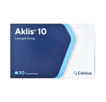 Aklis 10 Mg 30 Comprimidos