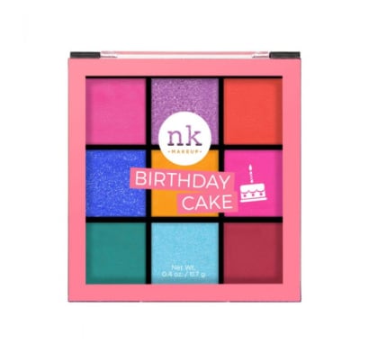 Paleta De Sombras Nicka K Birthday Cake