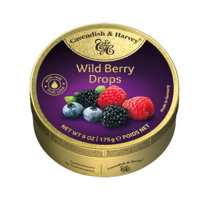 Caramelos Cavendish Frutos Rojos 175 G