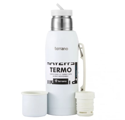 Termo Terrano Premium Blanco 1 L