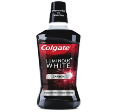 Enjuague Bucal Colgate Luminous White Carbón 500 Ml