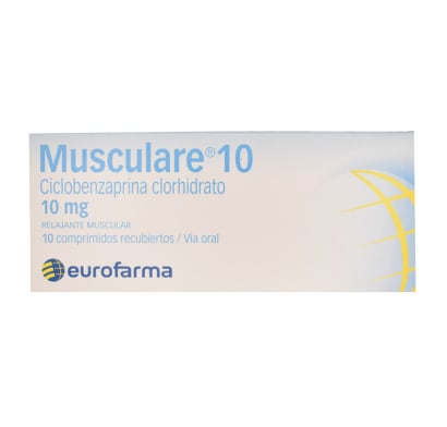 Musculare 10 mg 10 Comprimidos