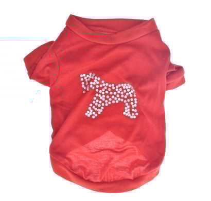 Chaqueta Animal Planet Para Mascotas Roja