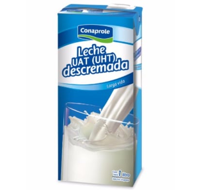 Leche Conaprole Larga Vida Descremada 1 L