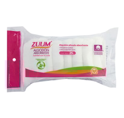 Algodón Zuum Plisado 25 G