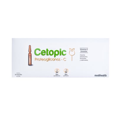 Ampollas Cetopic Antiedad Con Proteoglicanos - C 30 Unidades